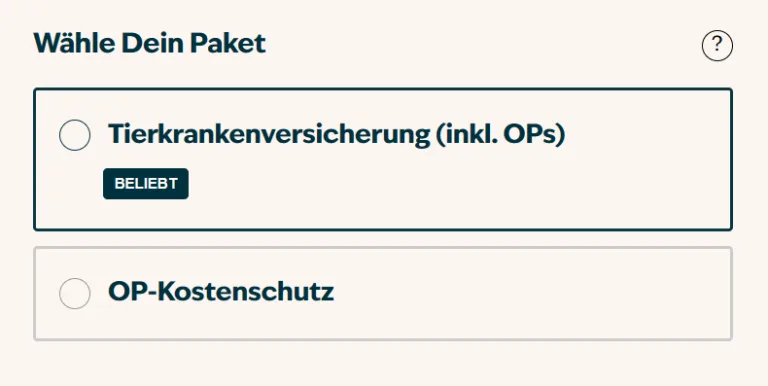 Figo Katzenversicherung Tarife