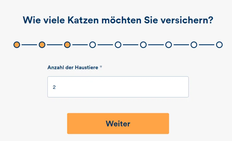 Zwei Katzen versichern lassen bei Petolo